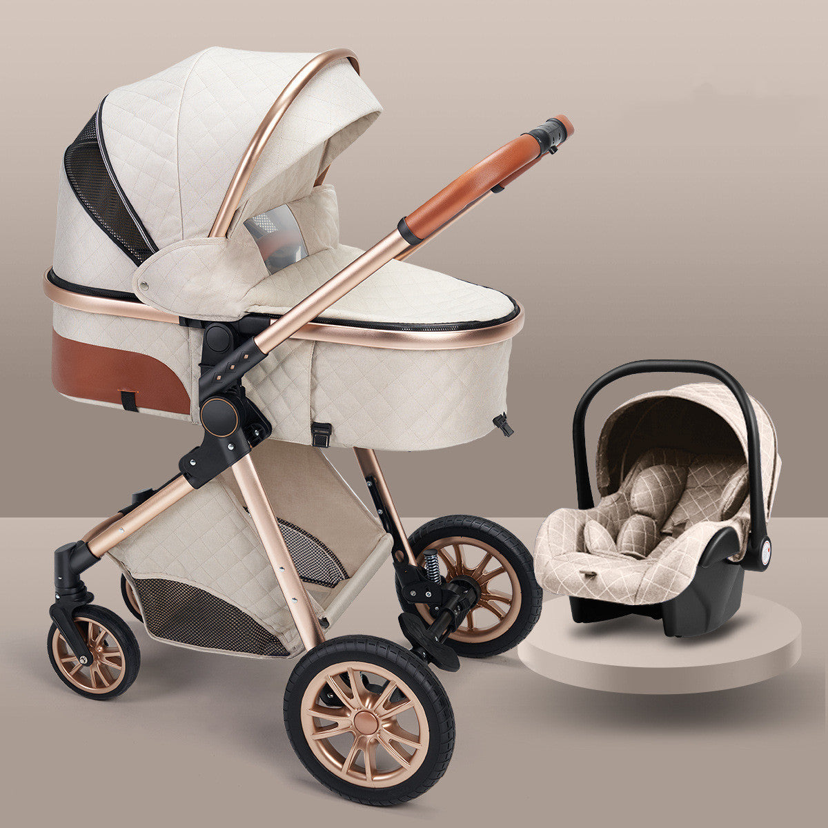 BB-Essentials BreezeRide™ 2-in-1 Lichtgewicht Kinderwagen