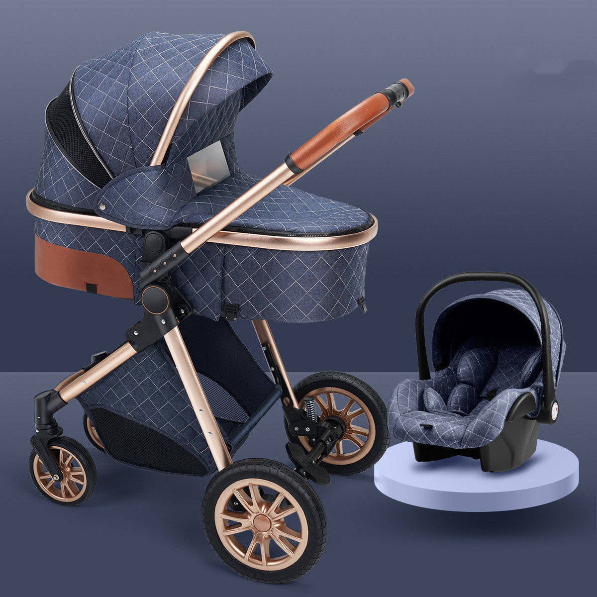 BB-Essentials BreezeRide™ 2-in-1 Lichtgewicht Kinderwagen