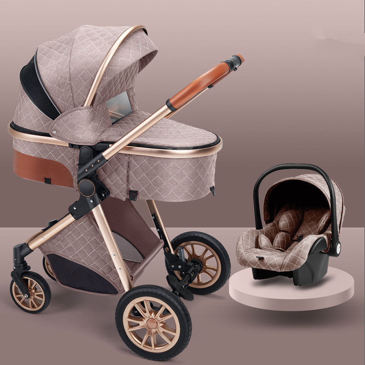 BB-Essentials BreezeRide™ 2-in-1 Lichtgewicht Kinderwagen